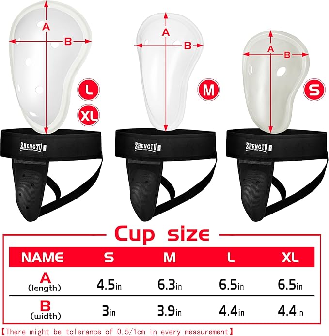 Groin Protector Cup Kickboxing Boxing Muaythai MMA Groin Guard, Jockstrap Karate Training, BJJ
