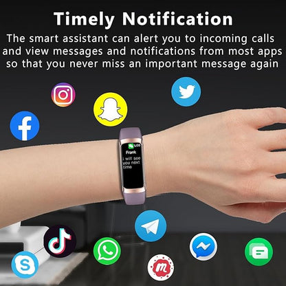 Fitness Tracker with 24/7 Heart Rate Blood Oxygen Sleep Monitor,Activity Tracker with 1.1" AMOLED