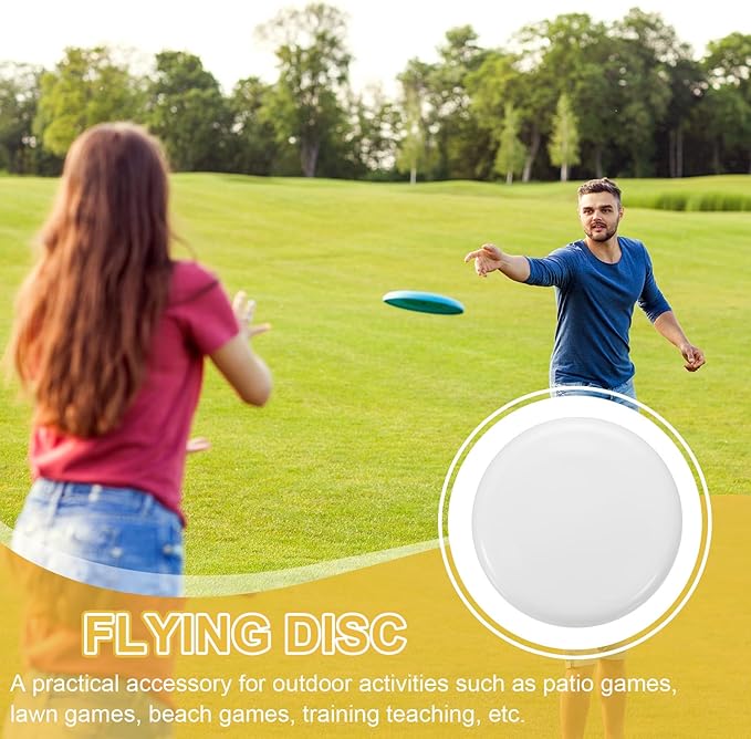 PATIKIL Flying Disc, Plastic Flying Disk Flyer for Outdoor Sports Training Playing Lawn Game