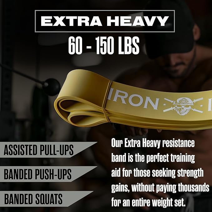 Pull Up Assistance Bands for Working Out - Resistance Bands Set for Men, Exercise, Workout