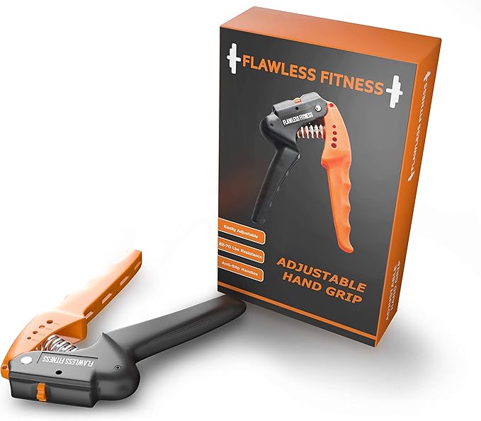 Hand Grip Strength Trainer Exerciser - Adjustable Hand Grip Strengthener is Perfect for Improving