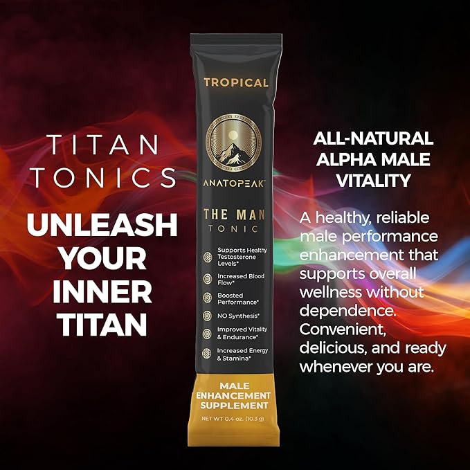 Male Enhancing Supplement Powder ??Testosterone Supplement for Men with Tongkat Ali, Maca Root