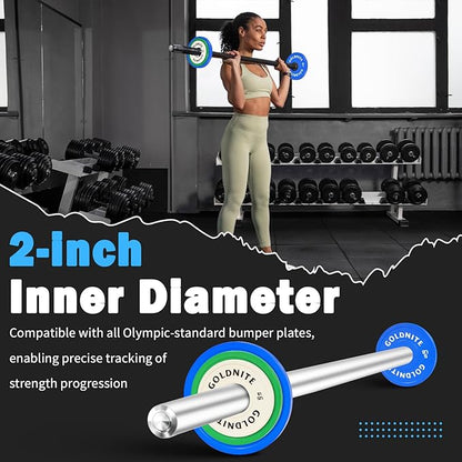Change Plates Set 1.25LB 2.5LB 5LB Set Fractional Weight Plate Olympic Bumper Plates for Cross