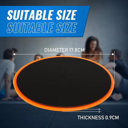 Wettarn 24 Pcs Core Sliders for Working Out Abdominal Exercise Gliding Discs Dual Sided Workout