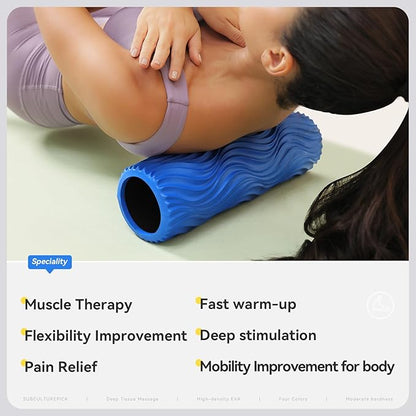 Foam Roller Medium Density Back Roller for Deep Tissue Muscle Massage of The Back and Leg Muscles