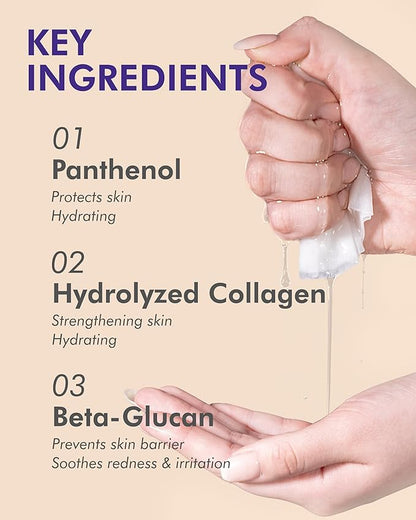 DERMAL Acai Berry Collagen Essence Facial Mask Sheet 23g Pack of 10 - Moisturizing & Firming Keeps
