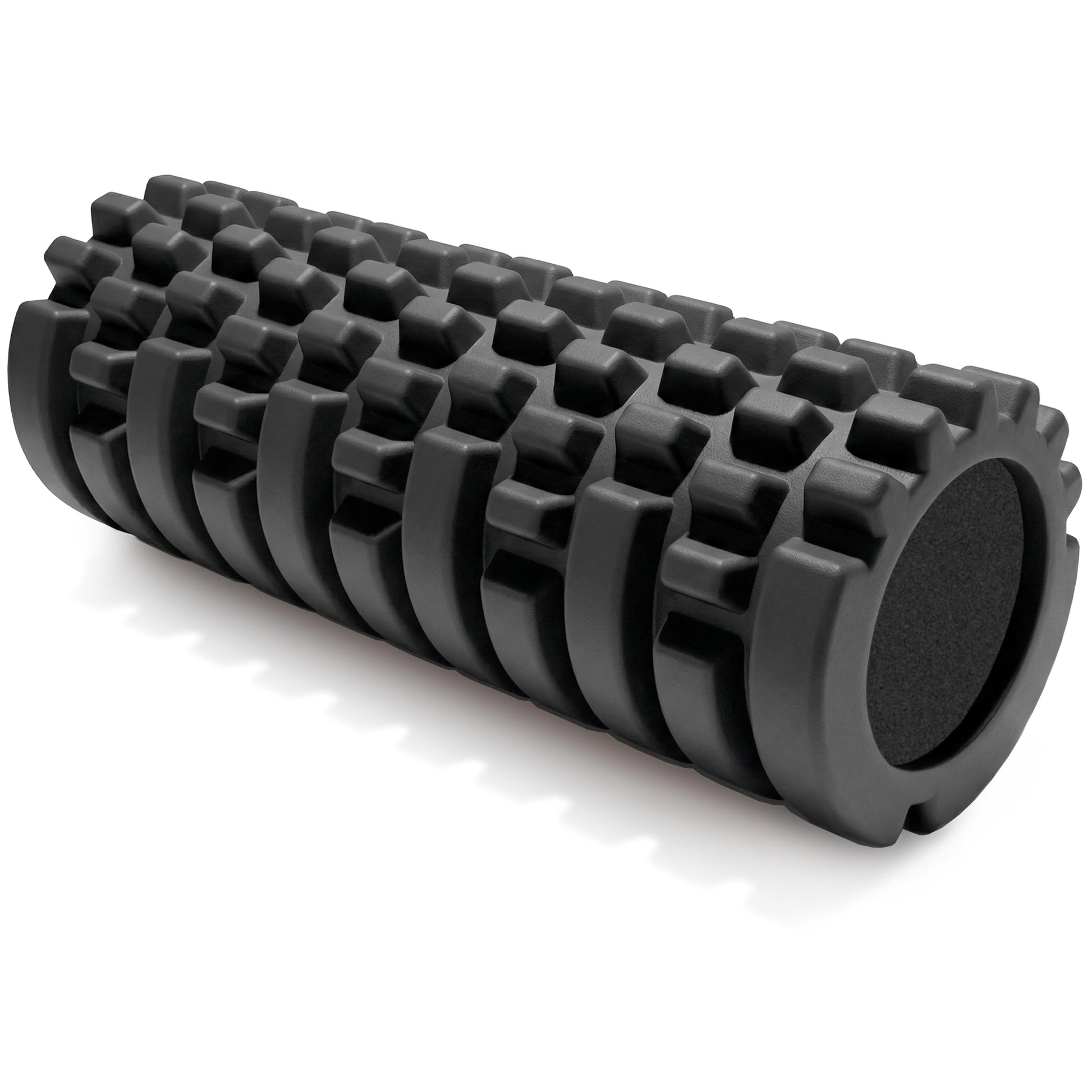 Deep Tissue Massage Roller For Myofascial Release, Physical Therapy, and Scar Tissue, Black