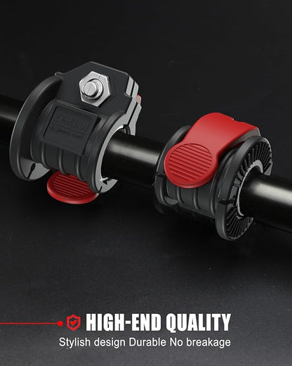 Barbell Clips 1 Inch Quick Release Weight Clamps 0.9-1.18inch Multi-Size Adjustable Olympic Clamps