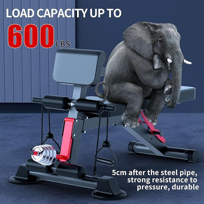 Adjustable Weight Bench,Utility Workout Bench Foldable Incline Decline Benches for Home Gym Full