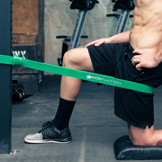 WOD Nation Pull Up Assistance Bands (10-175lbs Band) - Best for Pullup Assist, Chin Ups, Resistance
