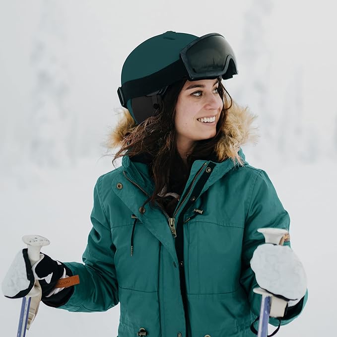 Retrospec Zephyr Ski Helmet - Snowboard Helmet for Adults & Youth - Adjustable Fit with Breathable