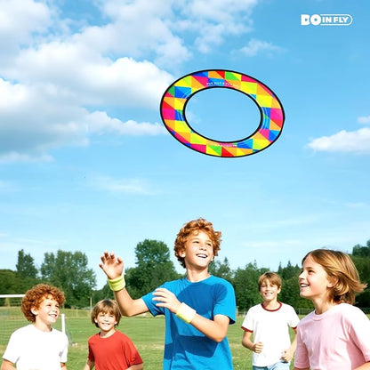 Donfly Flying Disc ，3 Pack Flying Ring, Pool Toys,Beach Games,Backyard Games,Outdoor Games,Outdoor