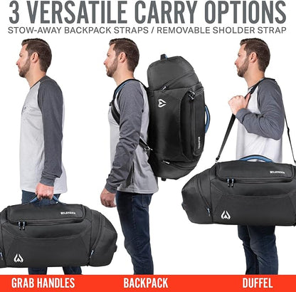 Wildhorn Gulch 70L MTB Duffle Bag for Travel - Lightweight & Durable Gym Bag for Women & Men. Ideal