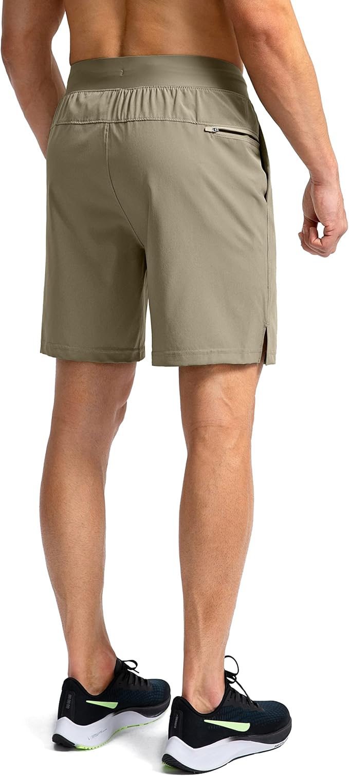 Men's Running Shorts with Zipper Pockets 9 Inch/ 7 Inch / 5 Inch Lightweight Quick Dry Gym Workout