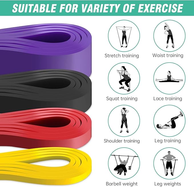 Alllvocles Resistance Band, Pull Up Bands, Pull Up Assistance Bands, Workout Bands, Exercise Bands
