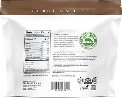 Muscle Feast Hydrolyzed Whey Protein Powder, Grass Fed and All Natural Hormone-Free, Hydro Whey