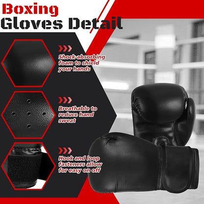 Sparring Head Guard with Gloves - Boxing Safety Headgear for MMA, Kickboxing, Muay Thai & Boxing