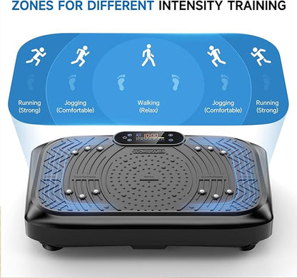 Vibration Plate Exercise Machine Weight Loss, Full Body Workout Vibration Plate Lymphatic Drainage