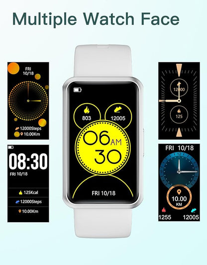 HUAKUA Fitness Tracker No Bluetooth No APP No Phone Needed, Fitness Watch for Men Women Parents