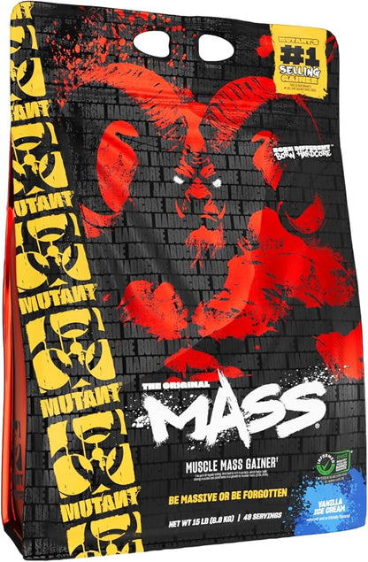 Mutant Mass | Weight Mass Gainer Protein Powder - high Calorie Protein Powder for Muscular Mass