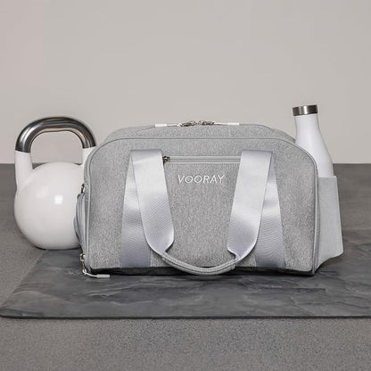 Vooray Burner Gym Duffel Bag, Gym Bag for Women and Men with Shoe Compartment, Weekender, Overnight