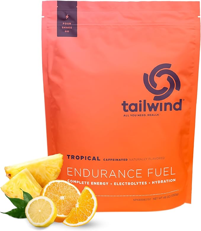 Tailwind Nutrition Endurance Fuel, Carbohydrate & Electrolyte Sports Drink Mix Powder, Gluten-Free