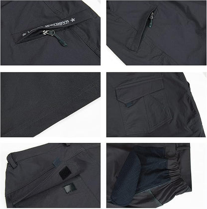 Quick Dry Hiking Shorts Men's Cargo Casual Outdoor 4-Way Stretchy Lightweight Summer Short with