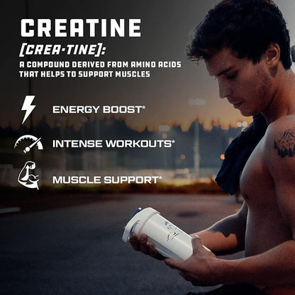 Cutler Nutrition Pure Creatine Monohydrate - 5g Per Serving 50 Servings - Premium Muscle Builder