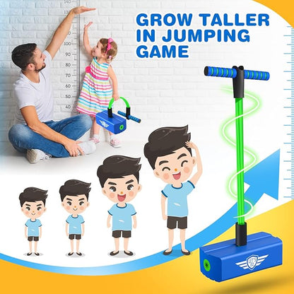 CUUGO LET'S GO! CG Jumping Promotes Growing Taller- Pogo Stick Foam Pogo Jumper for Kids, Toys for