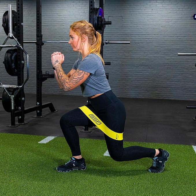 Serious Steel Fitness Fabric Mini Loop Non-Slip Resistance Band Set | Warm-Up, Physical Therapy