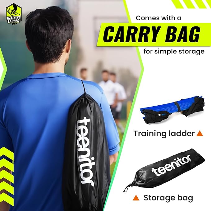 Teenitor Agility Ladder Speed Ladder Training Ladder for Soccer, Speed, Football Fitness Feet