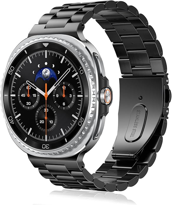Compatible with Samsung Galaxy Watch 8 Band 40mm 44mm Galaxy Watch 8 Classic 46mm 2025, No Gap