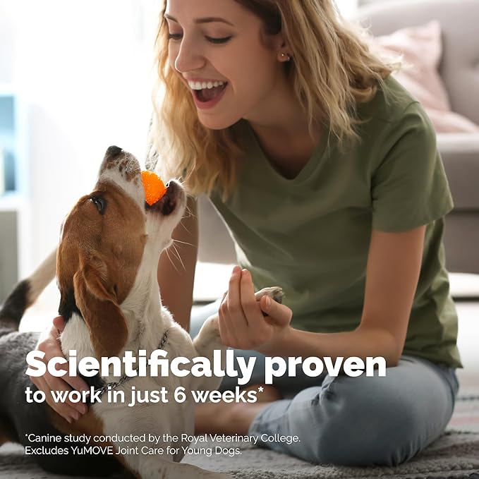 Yumove Dog Joint Supplement, Hip and Joint Supplement for Dogs with Glucosamine Chondroitin