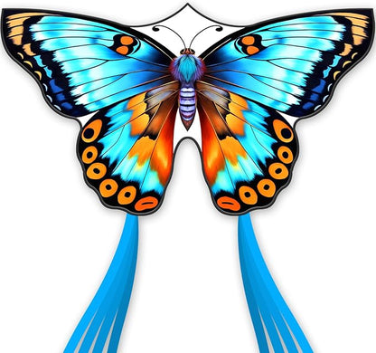 Butterflys for Kids, Beautiful Kite Easy to Fly for Beginners with 328 ft Line & Line Winder