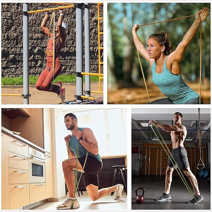 VEICK Resistance Bands for Working Out, Exercise Bands, Workout Bands, Pull Up Assistance Bands