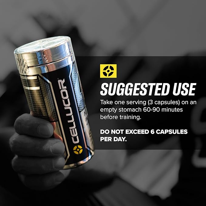 Cellucor NO3 Chrome Nitric Oxide Supplements with Arginine Nitrate for Muscle Pump & Blood Flow, 90