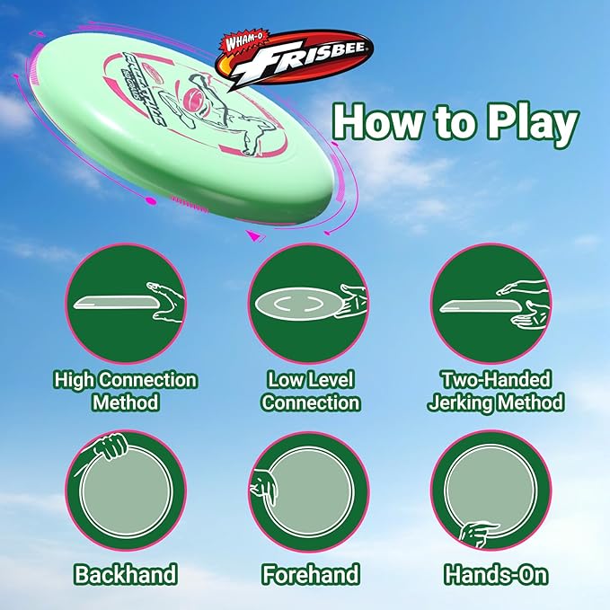 Wham-O Frisbee Ultimate Training Disc, Sports Flying Disc 160g, 10.5 Inch Durable and Flexible