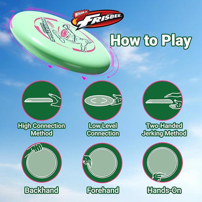 Wham-O Frisbee Ultimate Training Disc, Sports Flying Disc 160g, 10.5 Inch Durable and Flexible