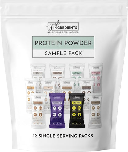 Protein Powder Made with 100% Grass Fed, Non Denatured Whey | Four Different Protein Sources from