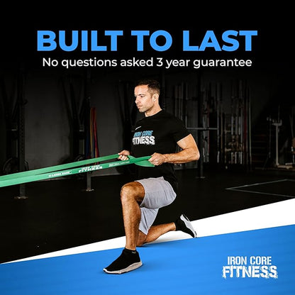 Pull Up Assistance Resistance Bands - Long Loop Power Bands for Men and Women - Strength Power