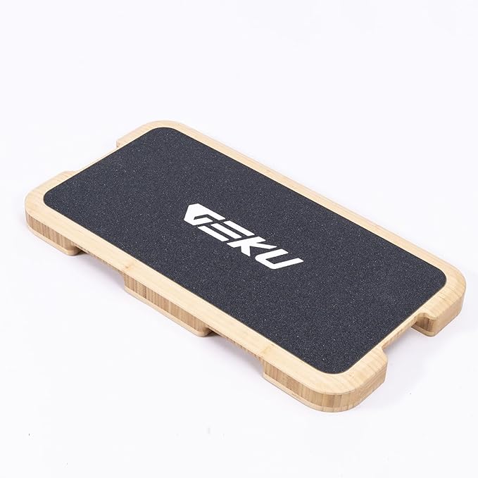 Resistance Band Workout Footplate - Wood Exercise Platform with Non-Slip Surface for Band Training