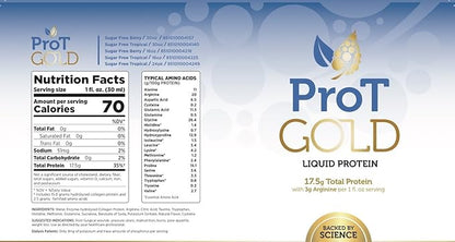 Berry Sugar Free Liquid Protein Shot - 16oz Anti Aging. Proven to Boost Immunity. Formula Trusted