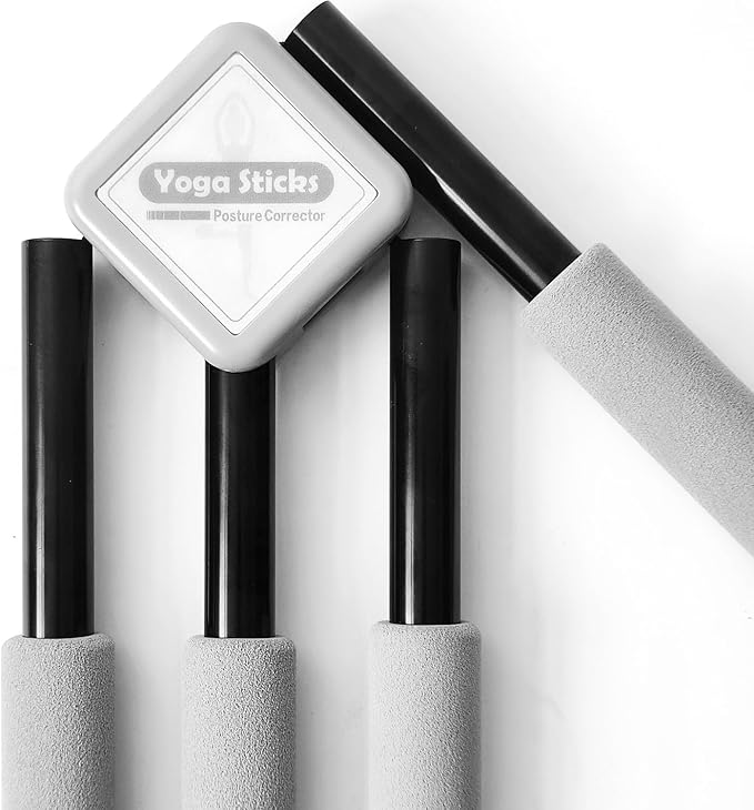 Back Straightener Posture Corrector|Yoga Stick Stretching Tool for Women and Men|Portable Posture