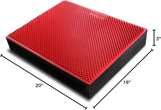 Yes4All Upgraded Size Foam Pad for Exercise, Nonslip Foam Balance Pad Physical Therapy, Yoga &