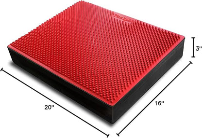 Yes4All Upgraded Size Foam Pad for Exercise, Nonslip Foam Balance Pad Physical Therapy, Yoga &
