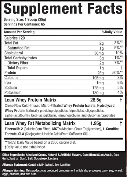 Musclesport Lean Whey Revolution??Protein Powder - Whey Protein Isolate - Low Calorie, Low Carb
