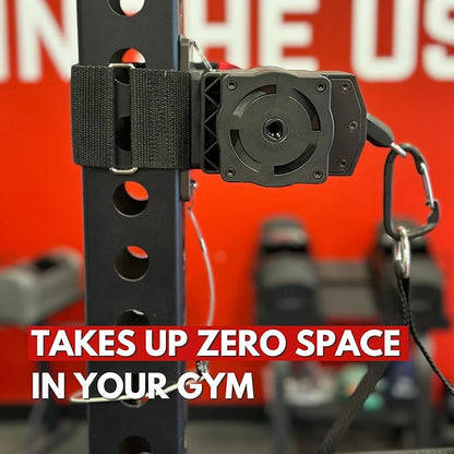 Ancore Pro: Home Gym Cable Machine | Portable Workout System for Strength Training | Comes with