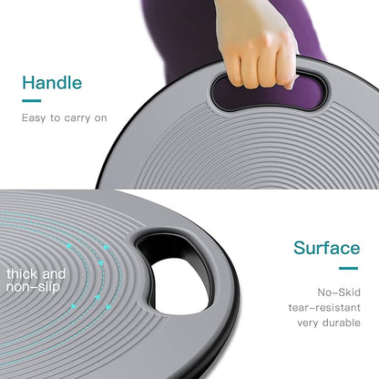 EVERYMILE Wobble Balance Board, Exercise Balance Stability Trainer Portable Balance Board with