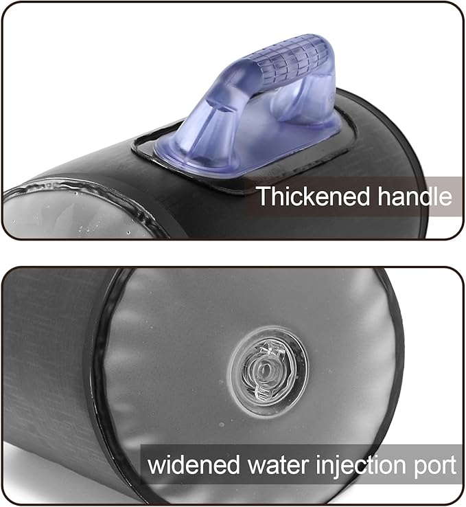 Water Dumbbells, Water Filled Training Dumbbells, Travel Weights Set, Adjustable Weights to 4-30