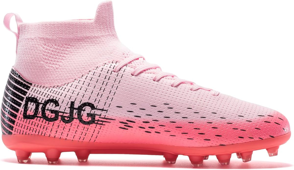 Youth Soccer Cleats Mens Training Football Cleats Lightweight Womens High-top Soccer Shoes AG